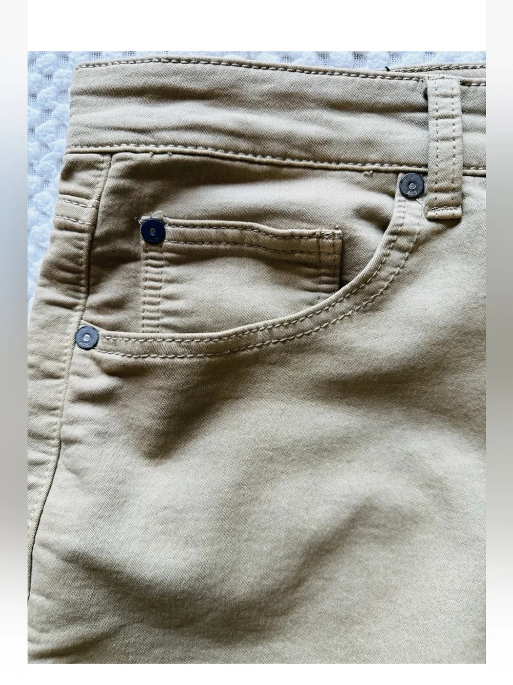 Articles OF Society Men’s 34x30 Baggy Fit Denim British Khaki Jeans